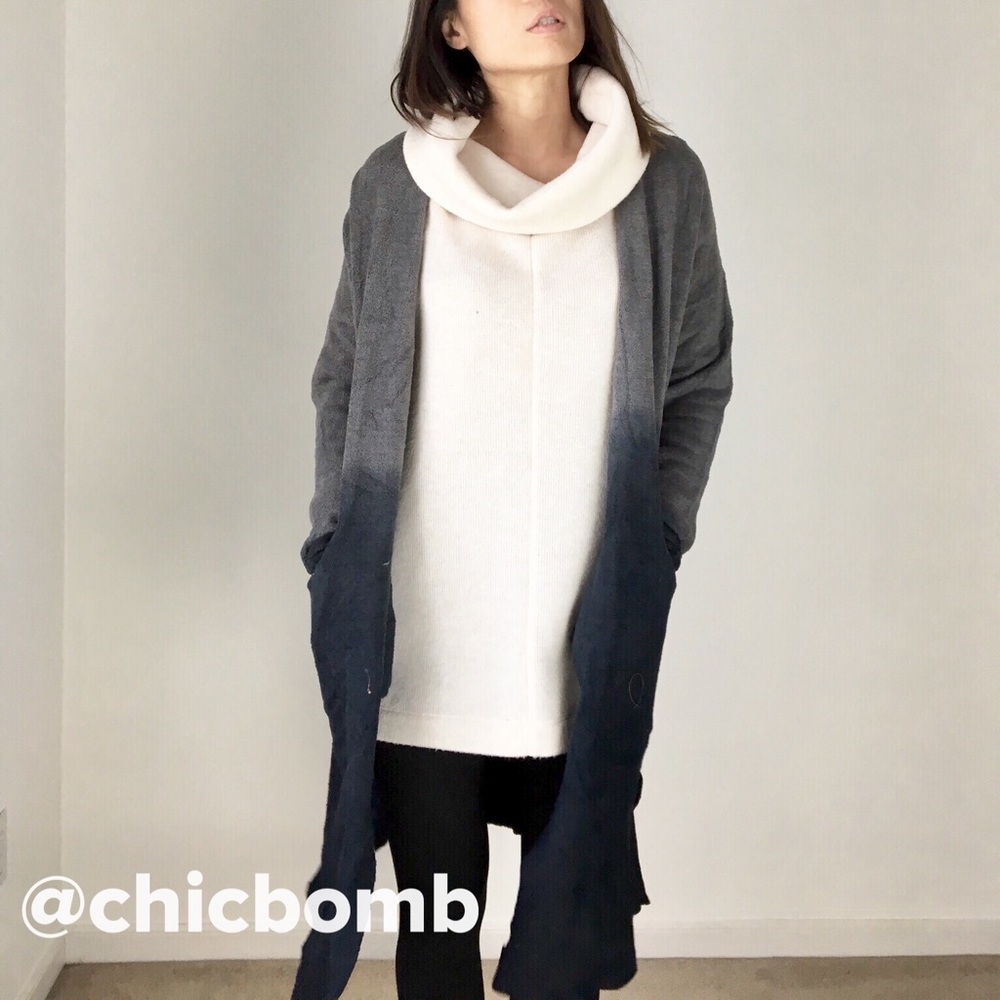 Ellen cashmere-feel. Soft long duster.